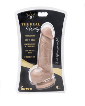 Si-20702 THE REAL WILLY 6in VANILLA