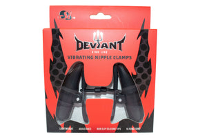 Si-95190 VIBRATING NIPPLE CLAMPS-BLACK
