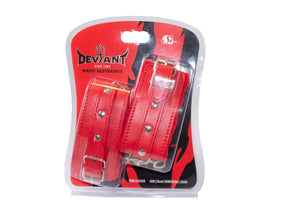 Si-95193 RISQUE WRIST RESTRAINTS - RED