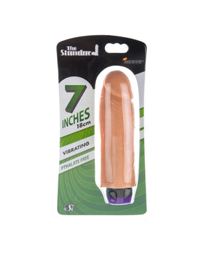 Si-10110 7in VIBRATING COCK-VANILLA