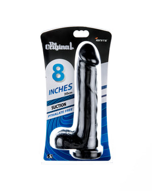 Si-20511 8in COCK W/BALLS W/SUCTION-BLACK