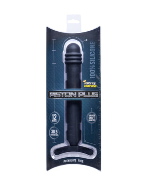 Si-40704 PISTON PLUG 12" SILICONE - BLACK