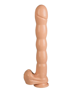 Si-50545 ARMADINGDONG W/BALLS W/SUCTION-VANILLA