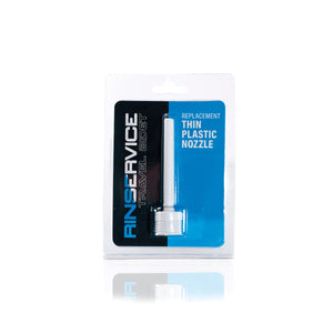 Si-60007 THIN PLASTIC NOZZLE- WHITE