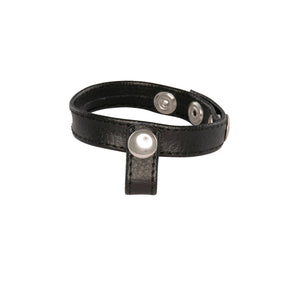 Si-95074 - 3 SNAP COCK RING W/SNAP TAB