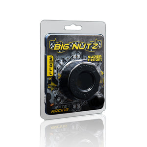 Si-95106 BIG NUTZ RING - BLACK SMALL