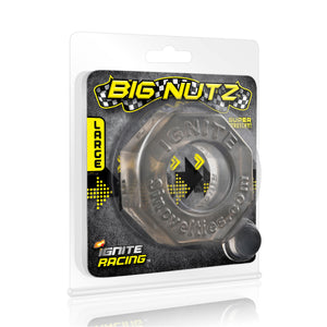 Si-95178 BIG NUTZ RING - SMOKE LARGE