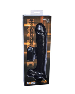 Si-50431 12in EXXXTREME DONG W/EGG & SUCTION-BLACK