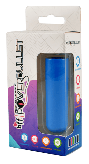 Si-61501 BFF RECHARGEABLE POWER BULLET - BLUE