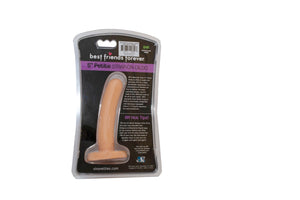 Si-10600 BFF NATURALLY YOURS STRAP-ON DILDO 5in PETITE-VANILLA