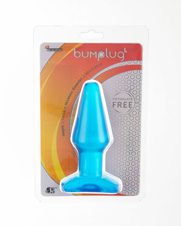 Si-40106 LARGE BUTT PLUG-BLUE