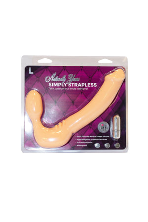 Si-62420 SIMPLY STRAPLESS LARGE - VANILLA