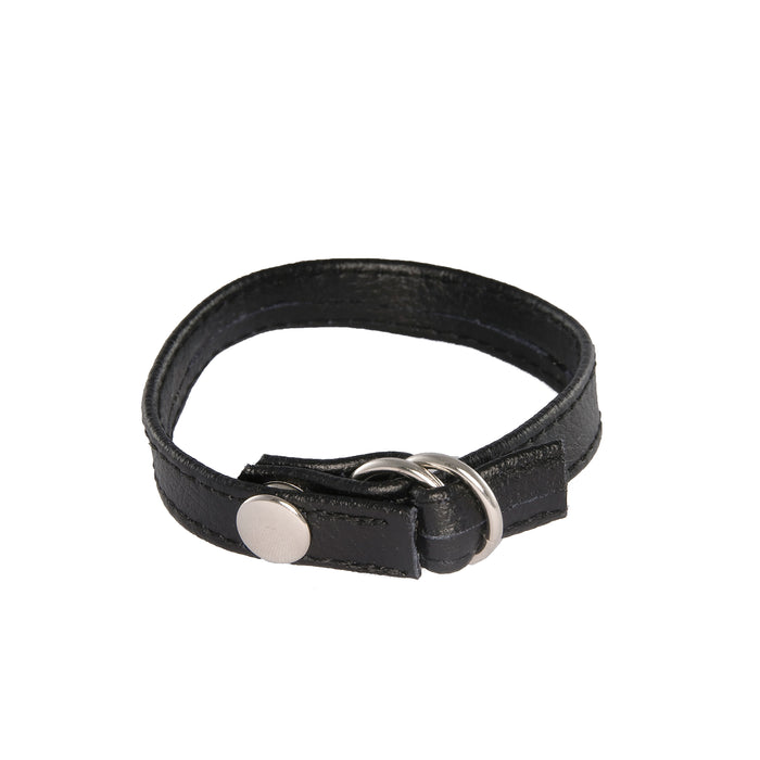 Si-95067 CINCH COCK RING W/ SNAP & PULL STRAP